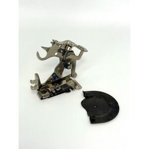 VTG 1900s Singer Ruffler Attachment 120598 USA Low Shank Foot w Cover Simanco